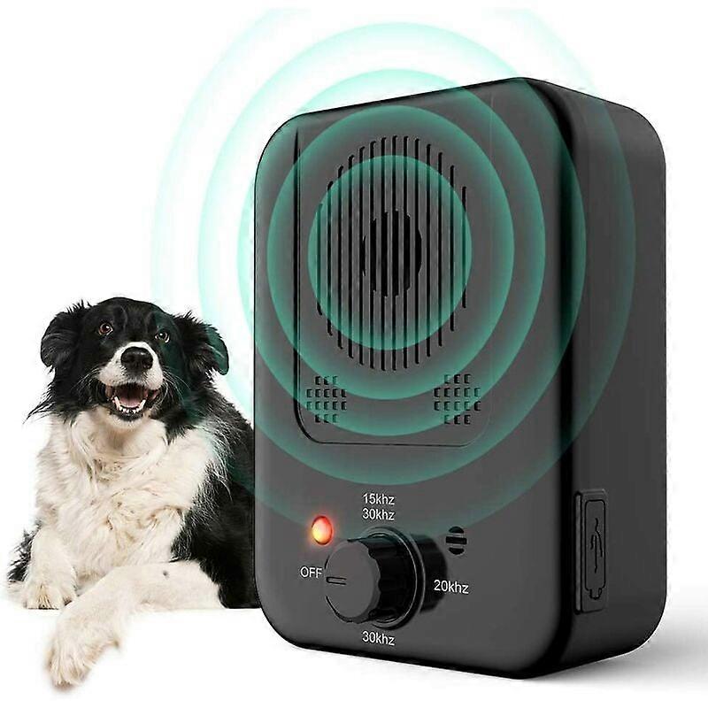 Automatic ultrasonic anti-barking, waterproof, suitable for small and large dogs.
