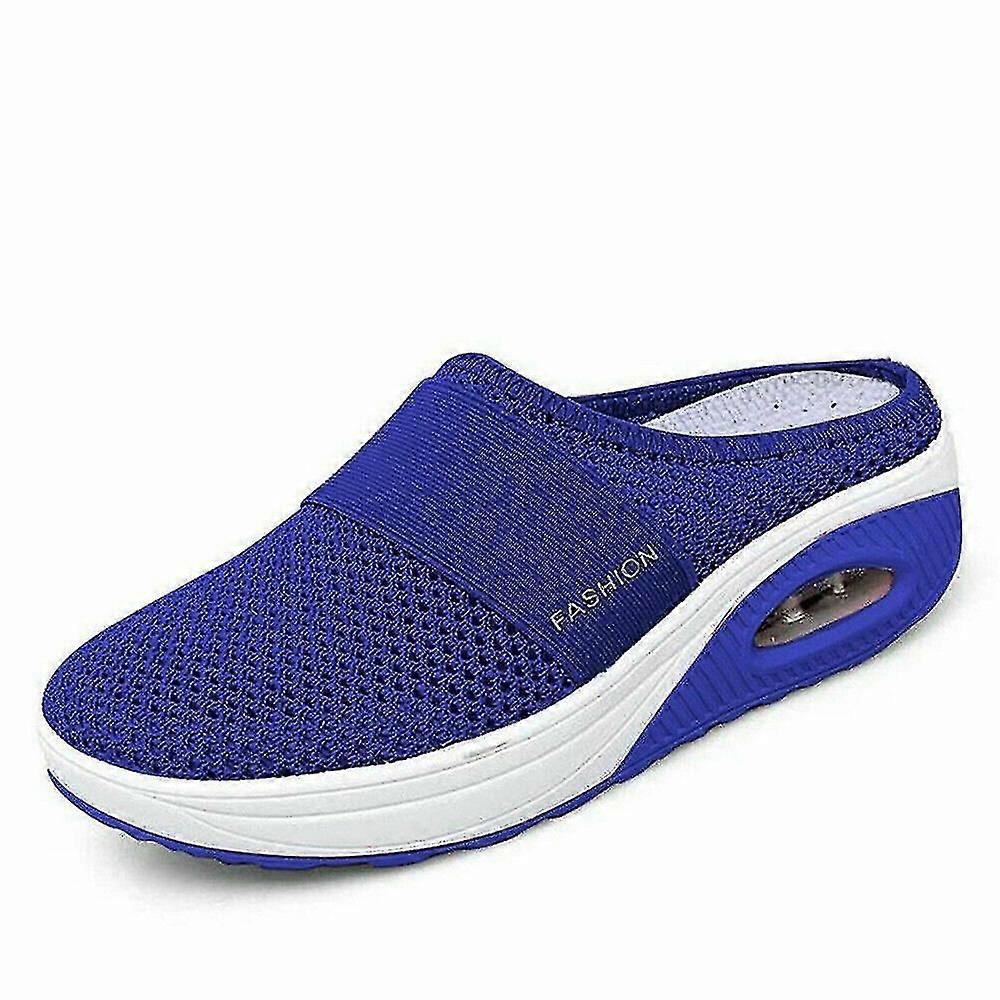 Orthopedic Diabetic Slip-On Walking Shoes with Air Cushion & Non-Slip Sole