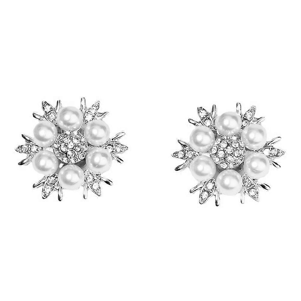 Durable Rhinestone Clip for Shoes, Elegant Crystal Decor with Fine Workmanship
