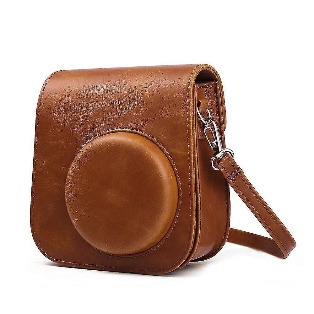 Brown Protective Case For Fujifilm Instax Mini11/8/9 Camera 2025