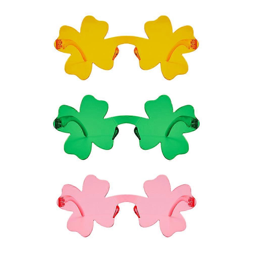 Party Glasses Unique Shape Sunglasses Eyewear Accessory present Giving Shading 3Pairs