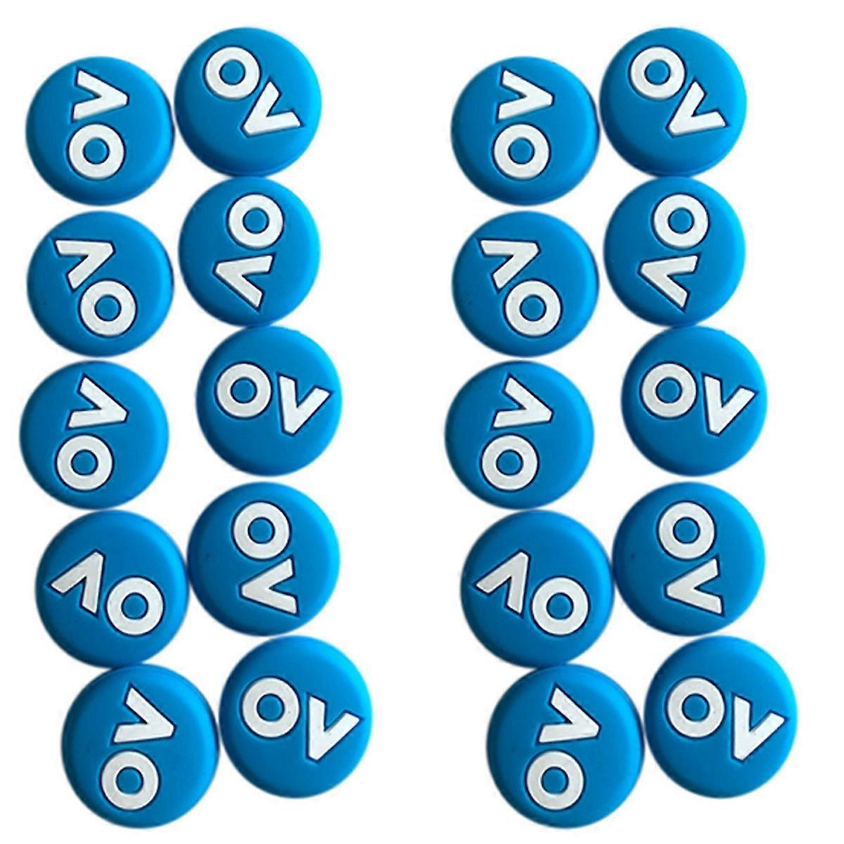 10Pcs Tennis Racket Vibration Dampeners Silicone Anti-Vibration