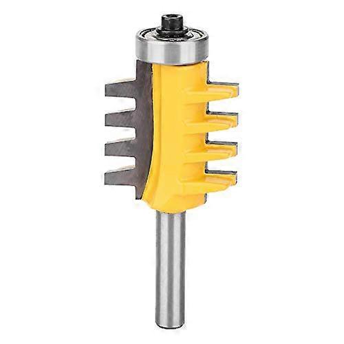 8mm Shank Finger Joint Milling Cutter Tongue and Groove, Reversible Finger Glue Joint Woodworking Cutter, Chisel Cutter