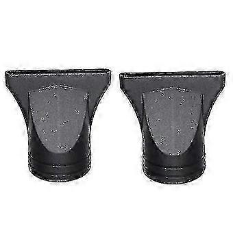 Pack Of 2 Black Professional Plastic Hair Dryer Diffuser, Dryer Nozzle Wide Design Plastic Hair Dryer Nozzle