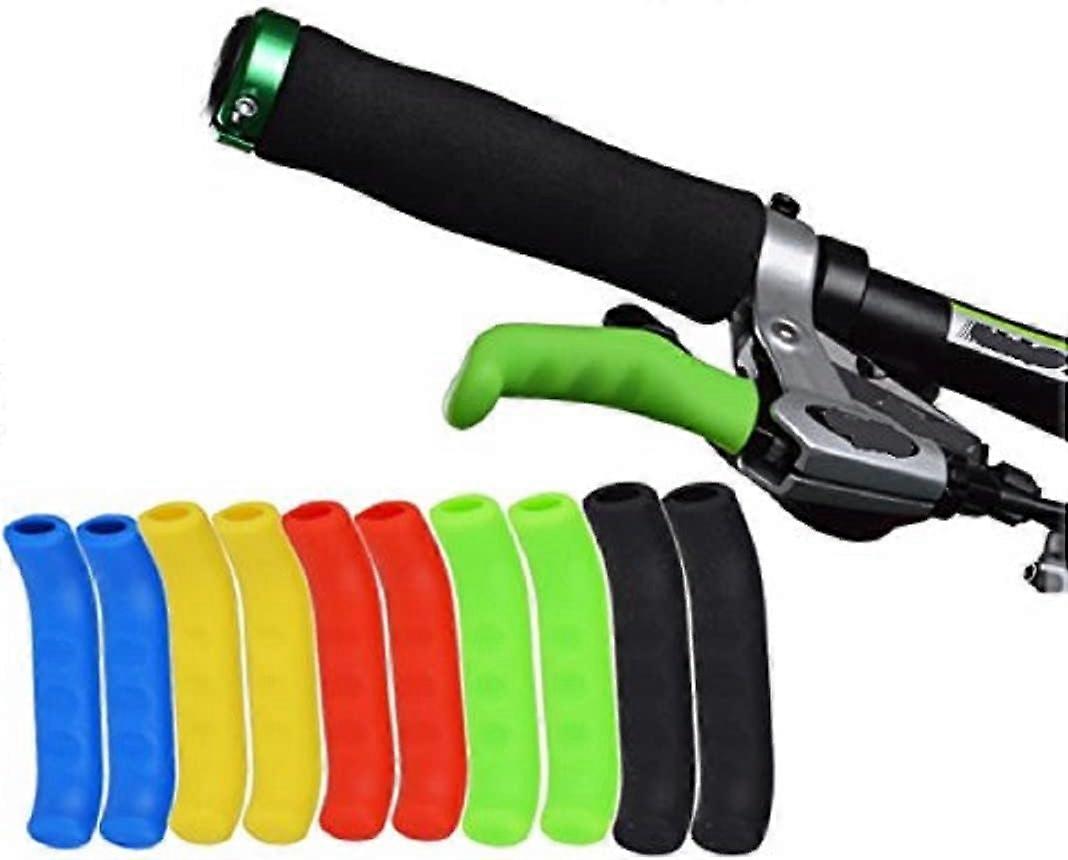 10pcs Silicone Cover Universal Brake Handle Protective Cover