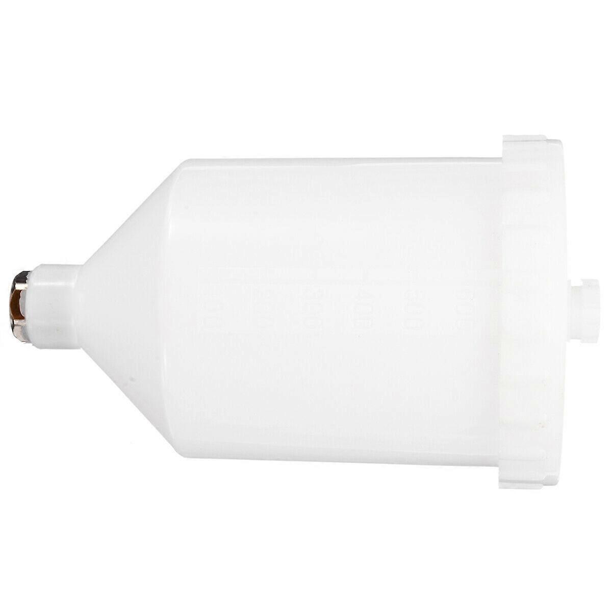 3X Car 600ML Plastic Air Feed Paint- Airbrush Cup Pot Threaded Connector for SATA JET