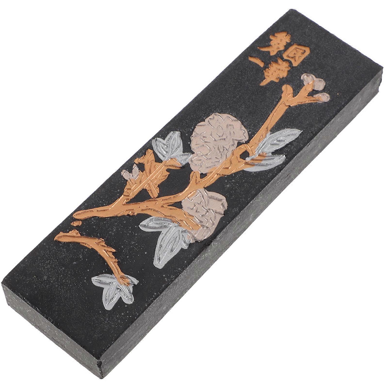 Chinese Calligraphy Ink Strip Traditional Ink Stick for Collectors present Giving 1 Set