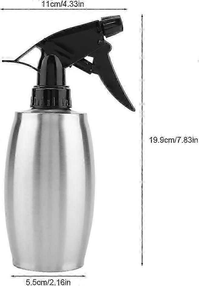 Multi-Functional Stainless Steel Watering Can for Garden Plants - 350ml
