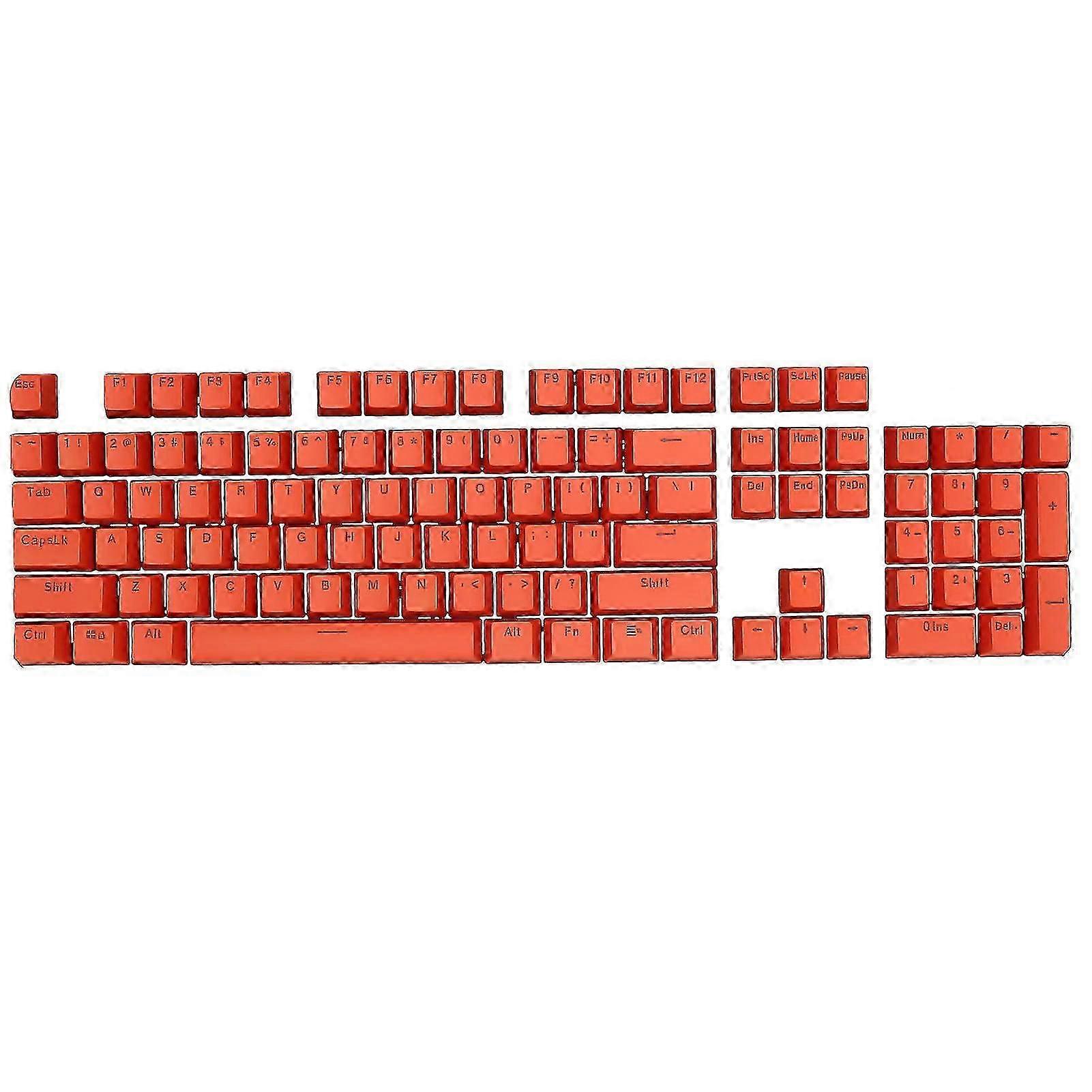 104Pcs ABS Backlight Durable Key Caps Replacement Accessories for Keyboards