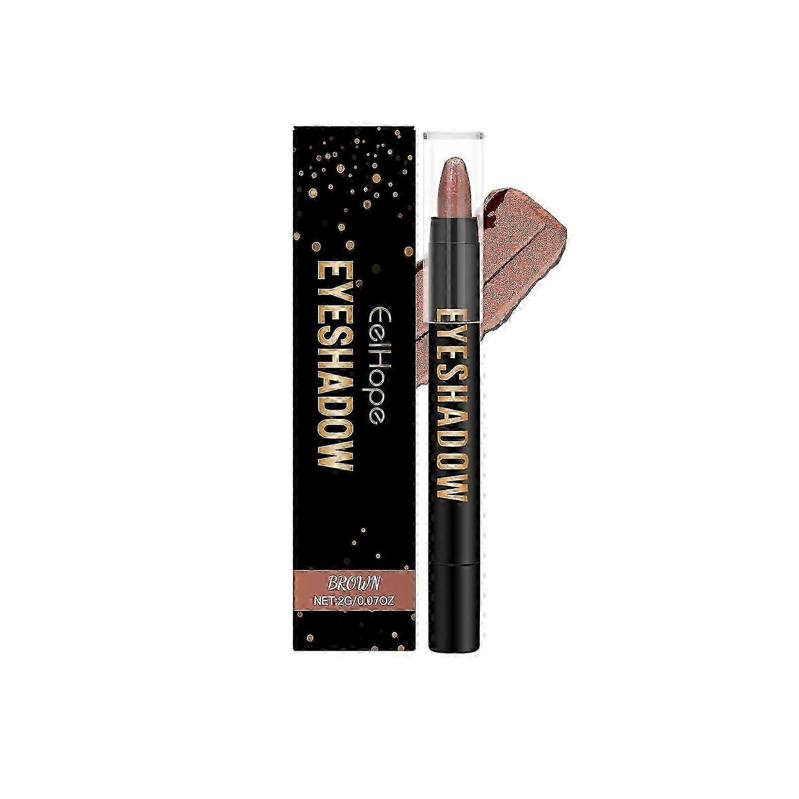Eelhope Eye Shadow Stick Series Matte Cream Color Rendering Not Easy To Smudge Portable Easy To Use Eye Shadow Stick