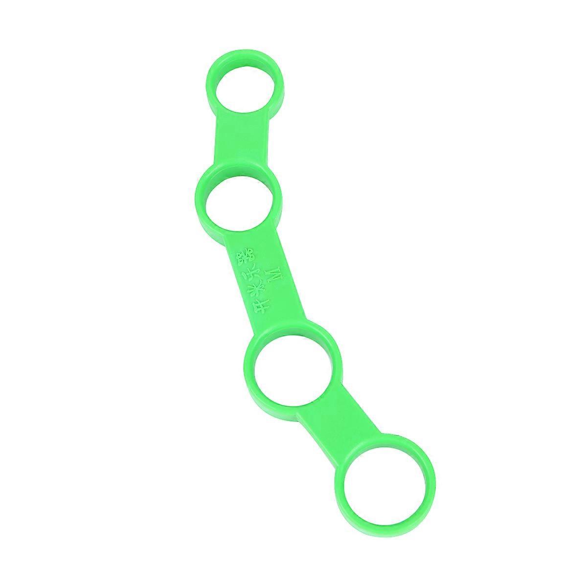 Guitar Finger Trainer Green Expansion Sleeve for Acoustic Guitar Portable Grip Tool to Improve Finger Span and Flexibility Easy to Clean