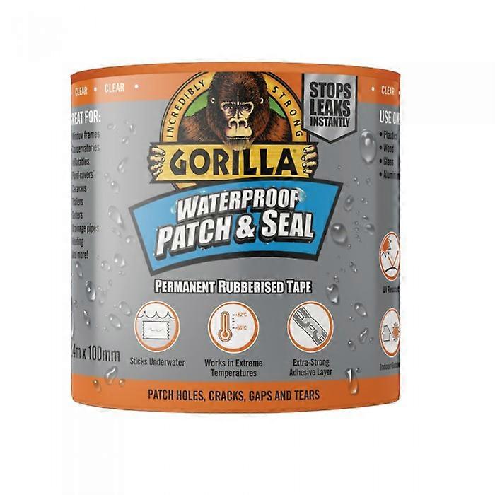 Nastro impermeabile Gorilla Patch & Seal Trasparente 100mm x 2.4m