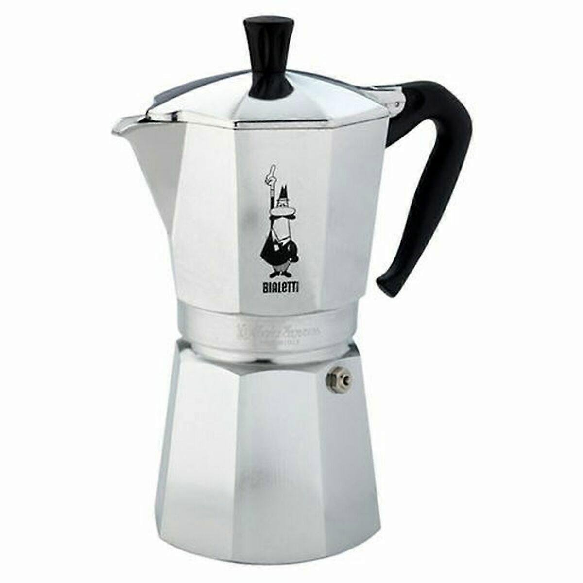Italiensk kaffekanna Bialetti 0001166/MR Silver Aluminium 12 koppar