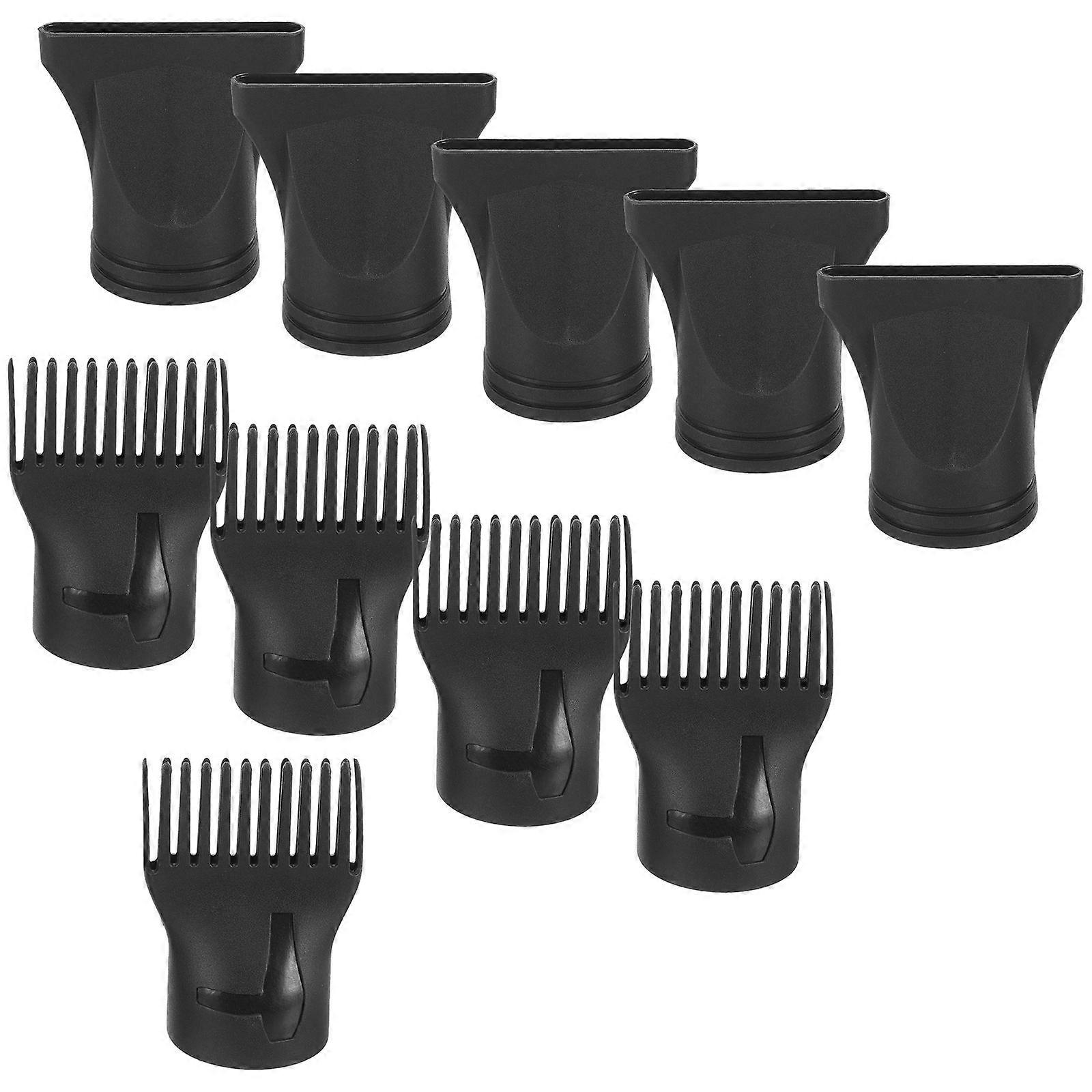 10pcs Professional Hair Dryer Attachments   Nozzles & Combs for Even Drying, Volume, and Sleek Styling, Compatible with Most Dryers