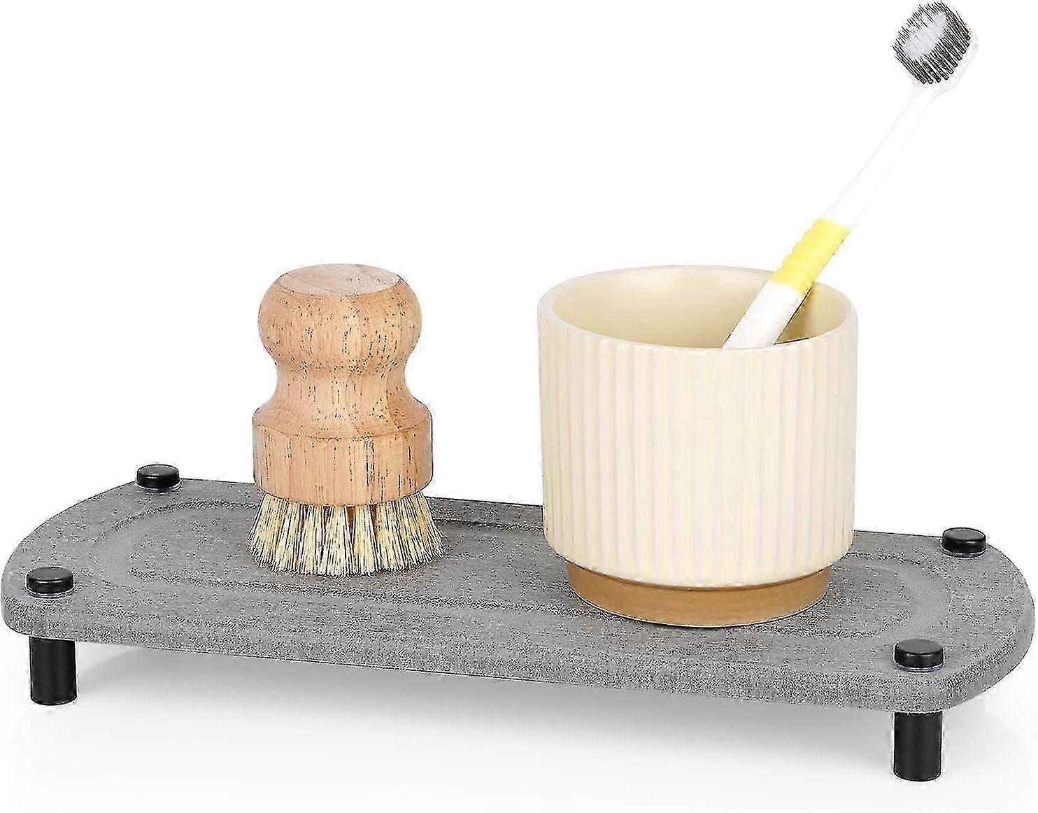 Diatomaceous Sponge Holder Kitchen Organizer