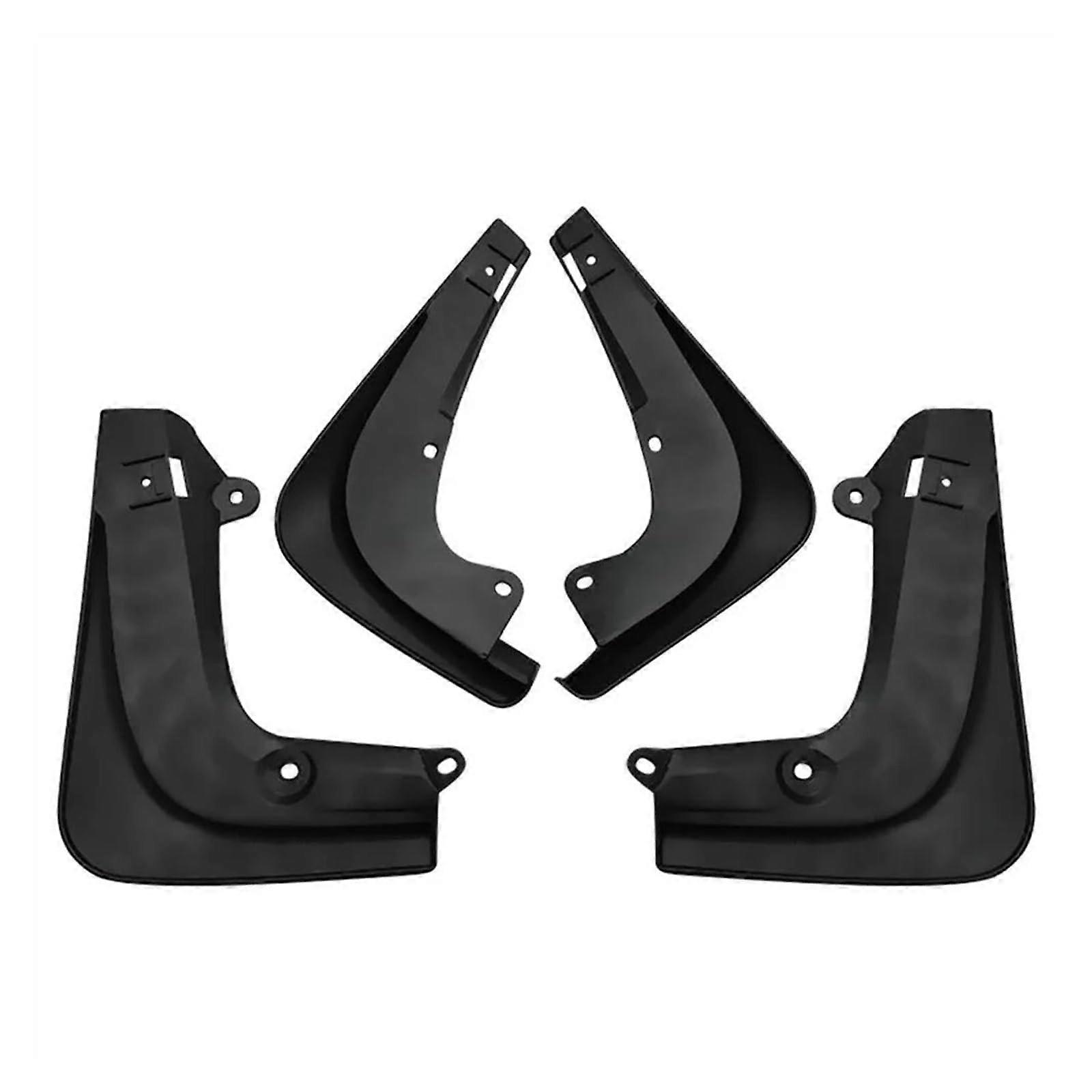 Tesla Model S Mud Flaps 2014-2020 Front And Rear Splash Guards Wear-Resistant Full Coverage Fenders