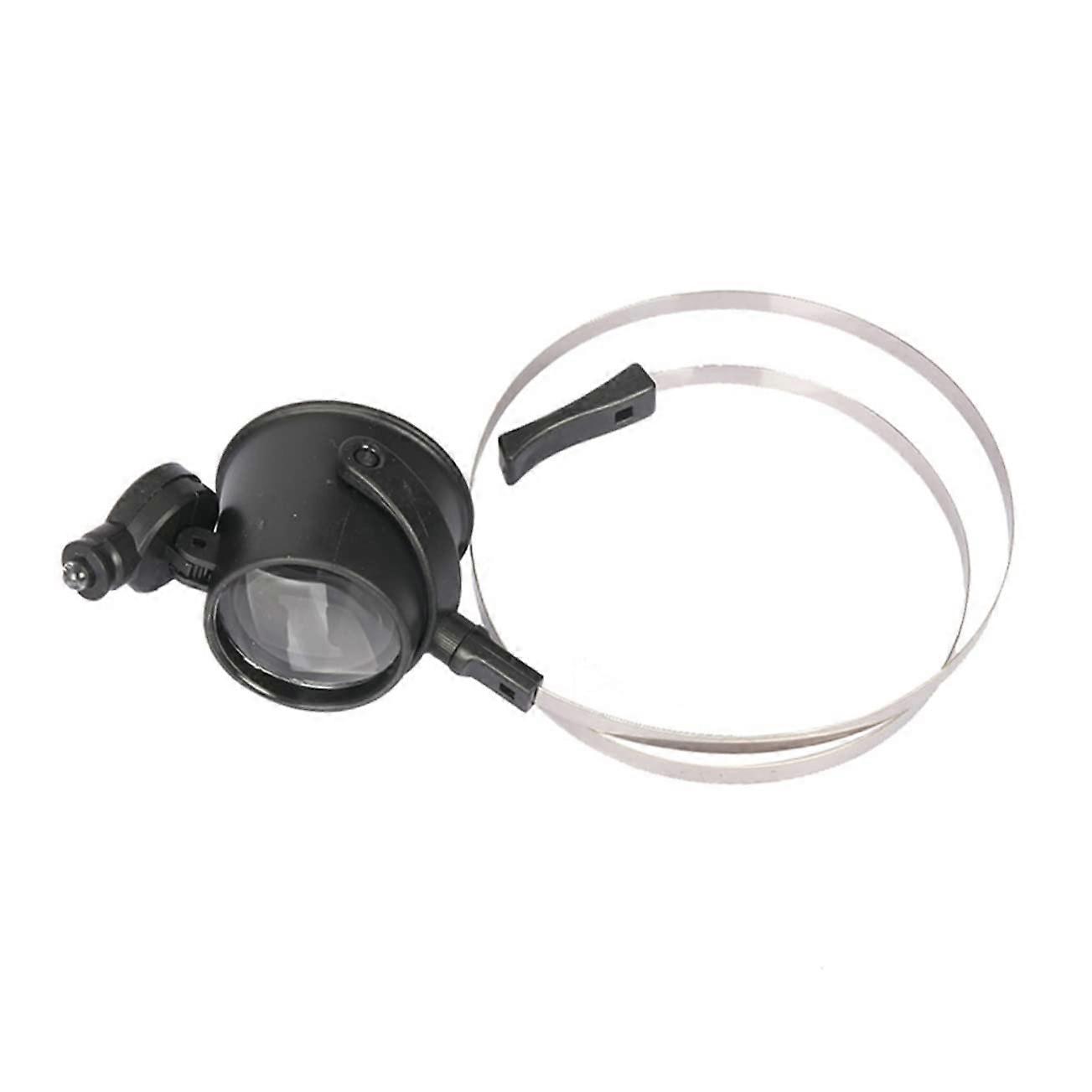 1Satz Head-Mounted Magnifier with Light for Watch Repair, Ideal for Low Vision, Watchmakers and Hobbyists, 2.5x Magnification