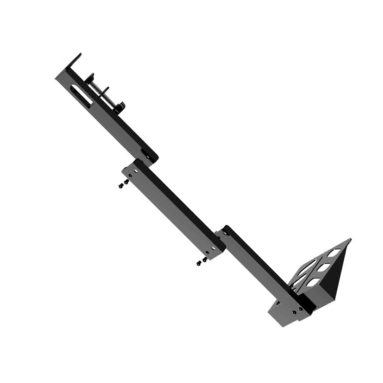 Secure Clamp On Under Desk Gaming Consoles  Holder Metal Vertical Stand Gaming Accessories Easy to Use for P5//slim Multicolor