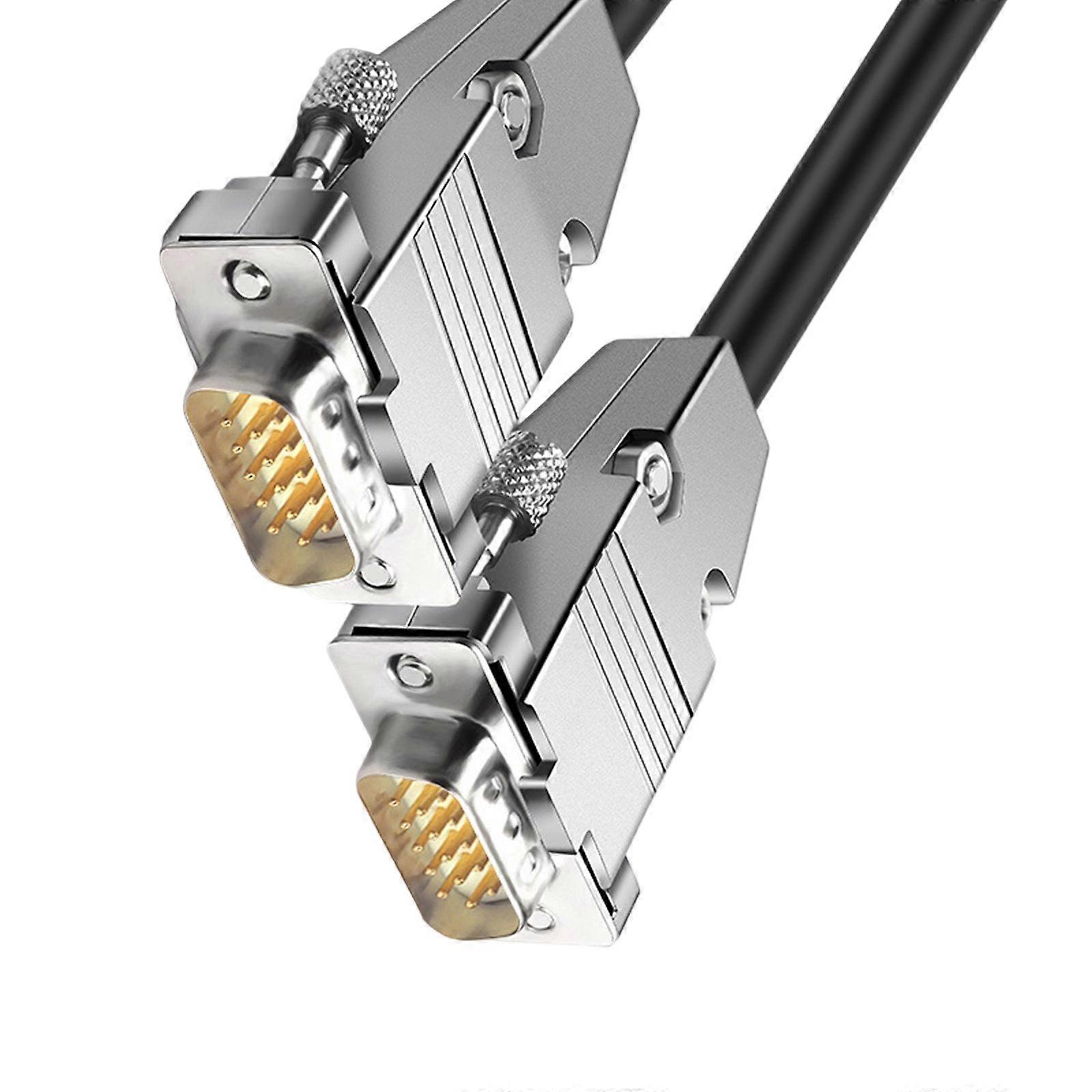 Professional Grade D Sub 15 Connector Cable 150cm Interferences Resistant Design Multicolor