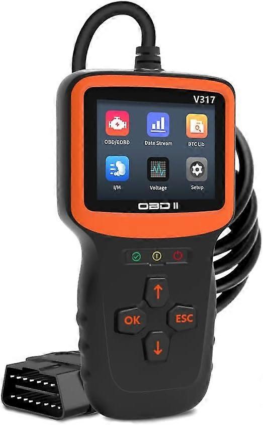 V317 OBD2 Autofehlerdiagnoseinstrument-Löschen des Fahrzeugfehlercodes - Überprüfung des M / L-Status-Modus 8 Test-Unterstützt 8 Sprachen