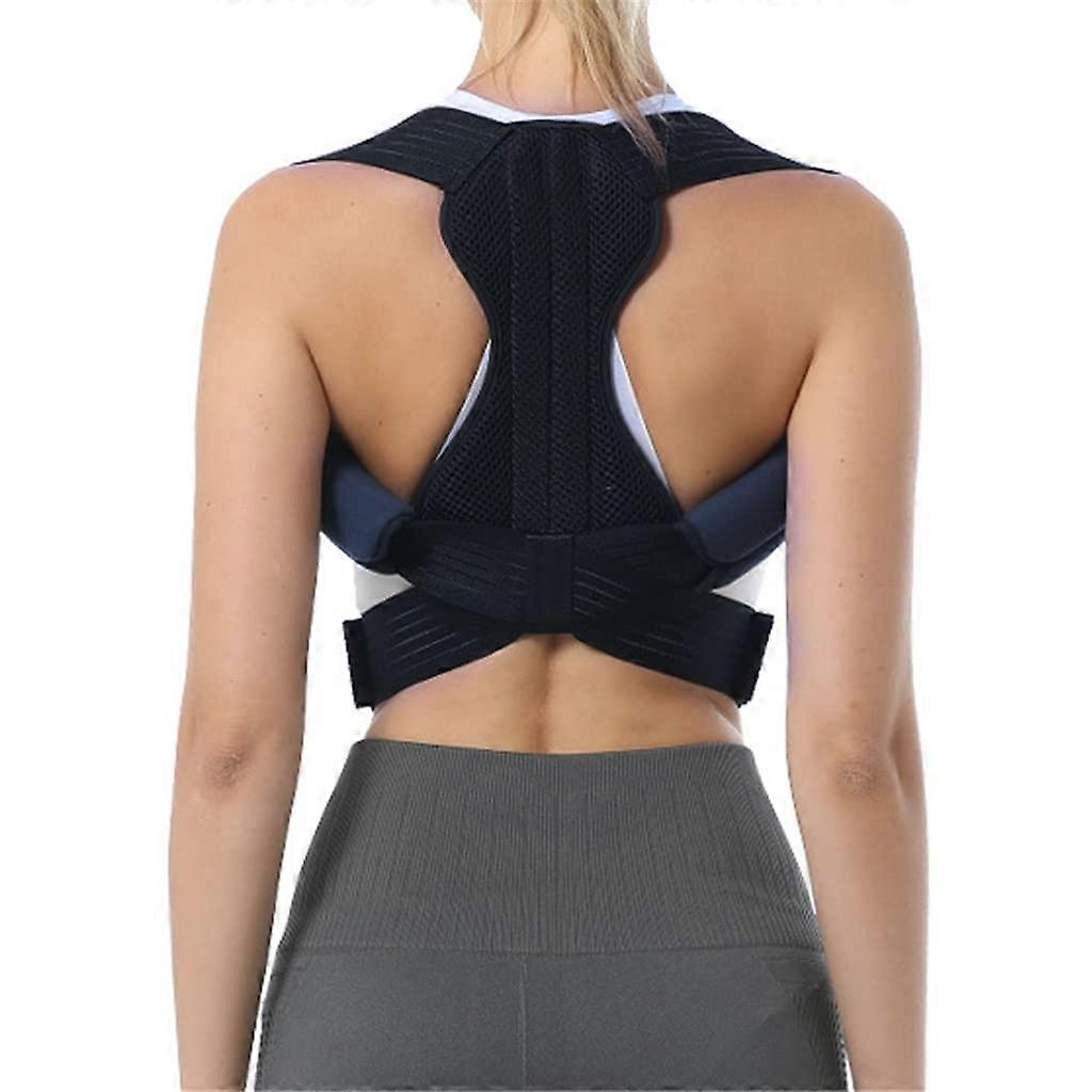 Posture Corrector For Upper Back Support, Adjustable Back Straightener, Neck And Shoulder Relief, Size S