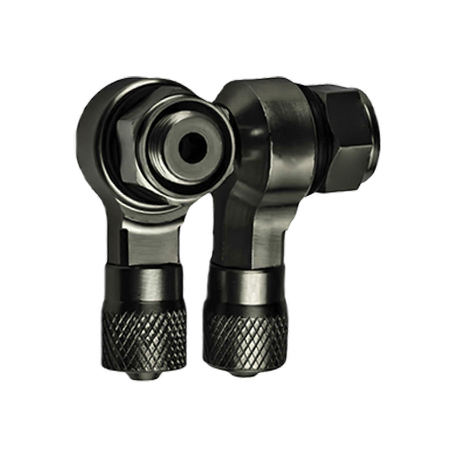 2 τεμάχια βαλβίδες ελαστικών μοτοσικλέτας, στέλεχος ελαστικού 90 μοιρών για αντικατάσταση μοτοσικλέτας, βαλβίδες ελαστικών αλουμινίου χωρίς σωλήνα, στέλεχος TM