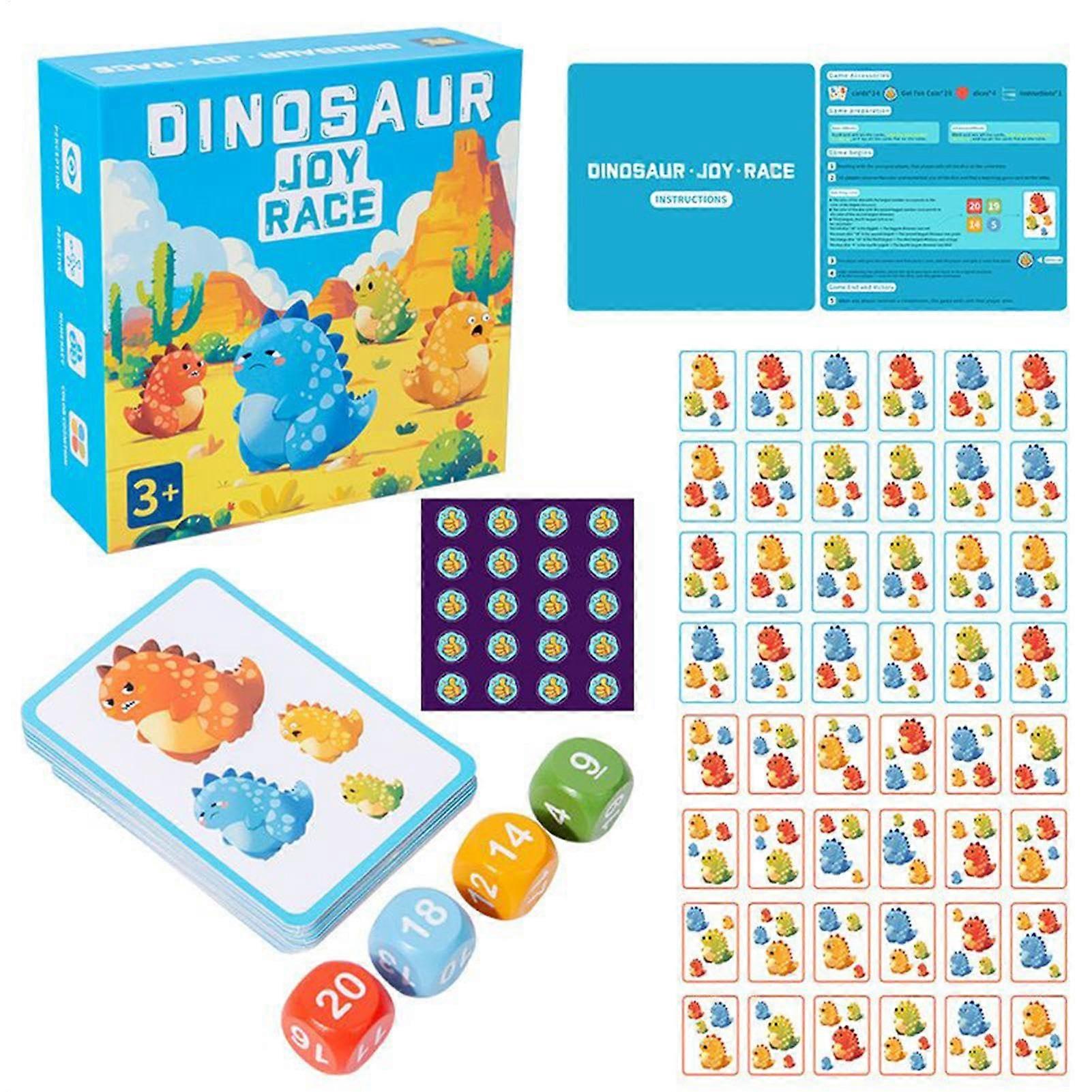 Animal Matching Cards Game, Animal Math Games, Kids Dice Game Math  Children Enjoy Colorful Dice for ParentChild Interaction