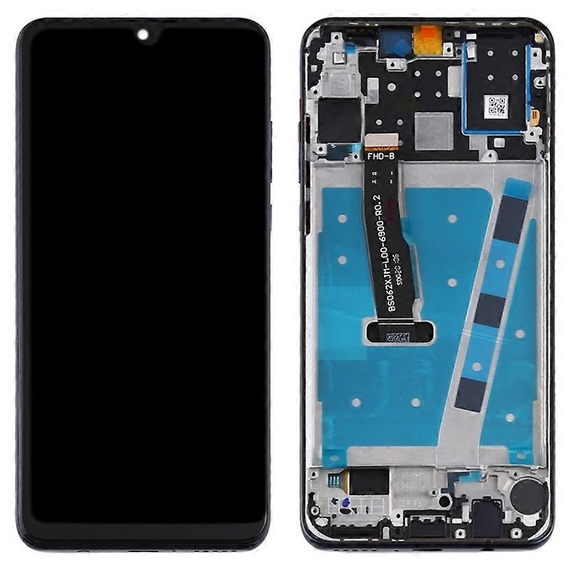 For Huawei P30 Lite (48MP Camera) Grade C LCD Screen and Digitizer Assembly Frame Replacement Part (