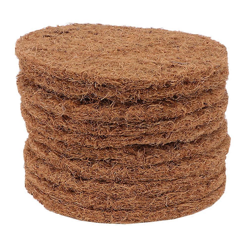 10pcs Pigeon Breeding Eggs Mat Nest Coconut Coir Accessory Bird Mat Nesting Pads