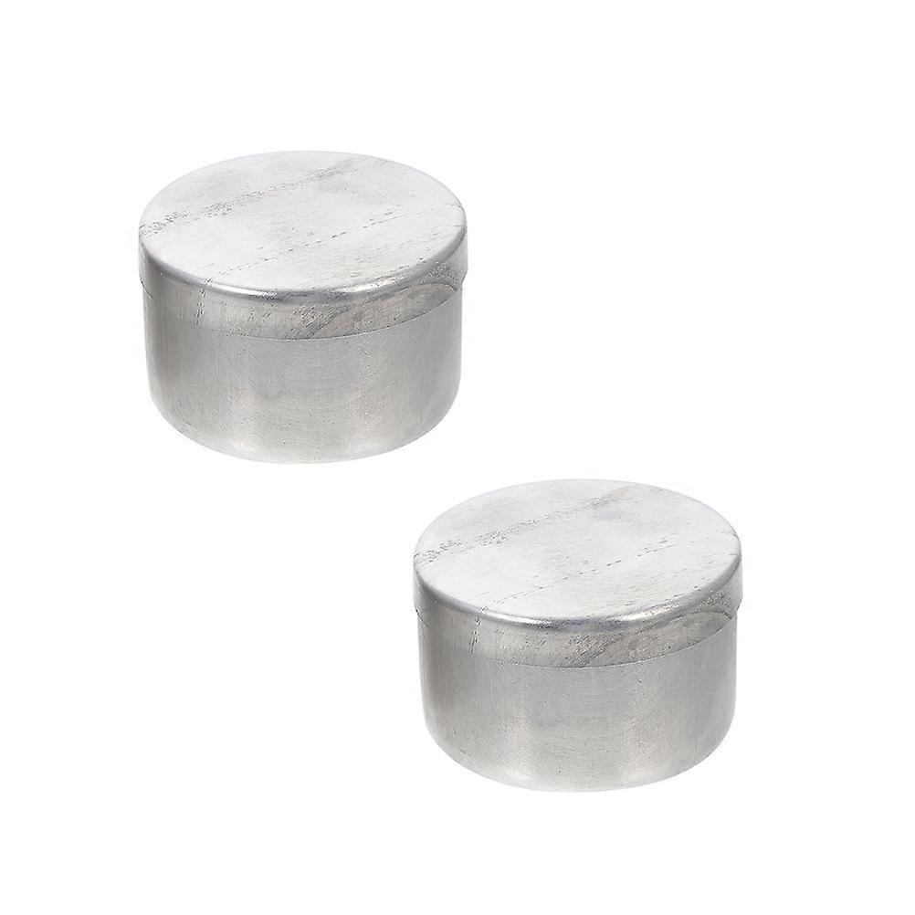 Aluminum Weighing Can For Laboratory Experiment Researchers 80*50mm Protect Samples 2Pcs