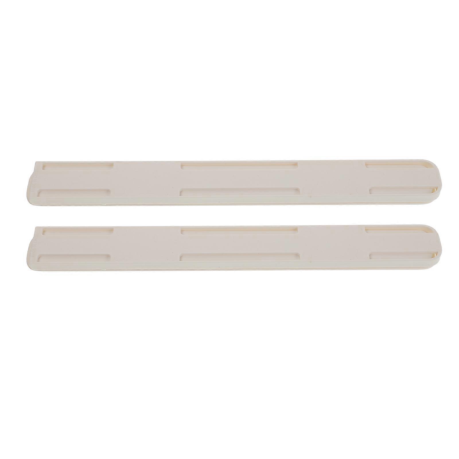 Self Adhesive Drawer Rails for Cabinets, Storage Boxes, Closets & Wardrobes – Durable White Design, Easy Installation