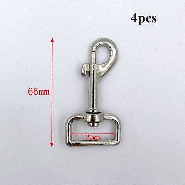 4pcs Snap Hook Spring Buckles 66X25MM, durable and versatile hardware accessories.