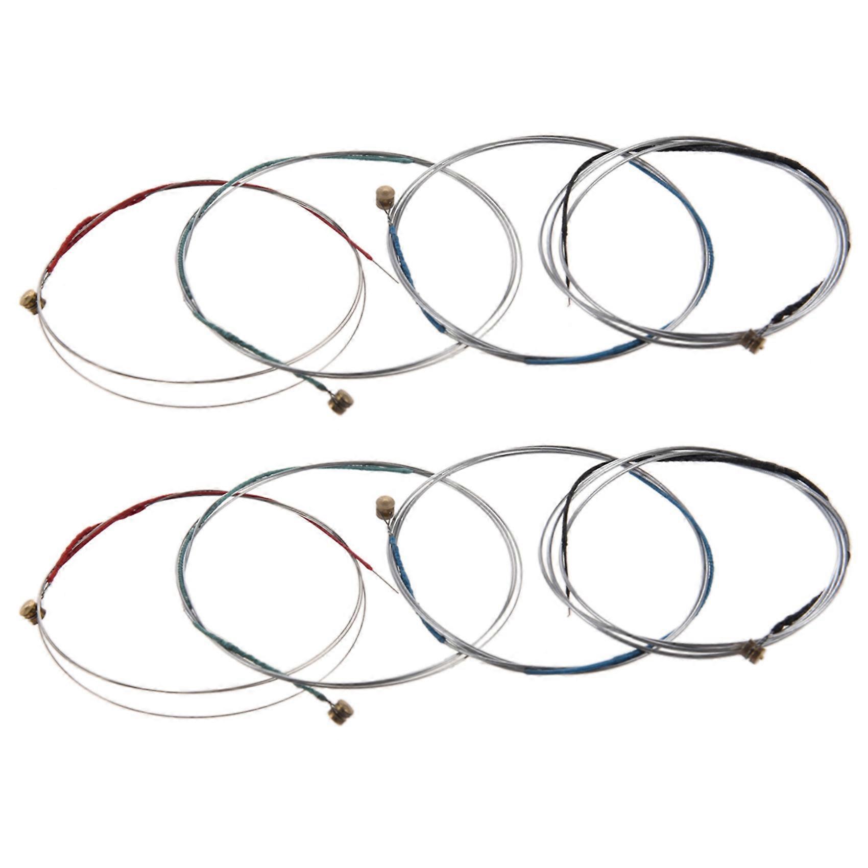 8X 4/4 Violin Bowstring Strings (G-D-A-E)