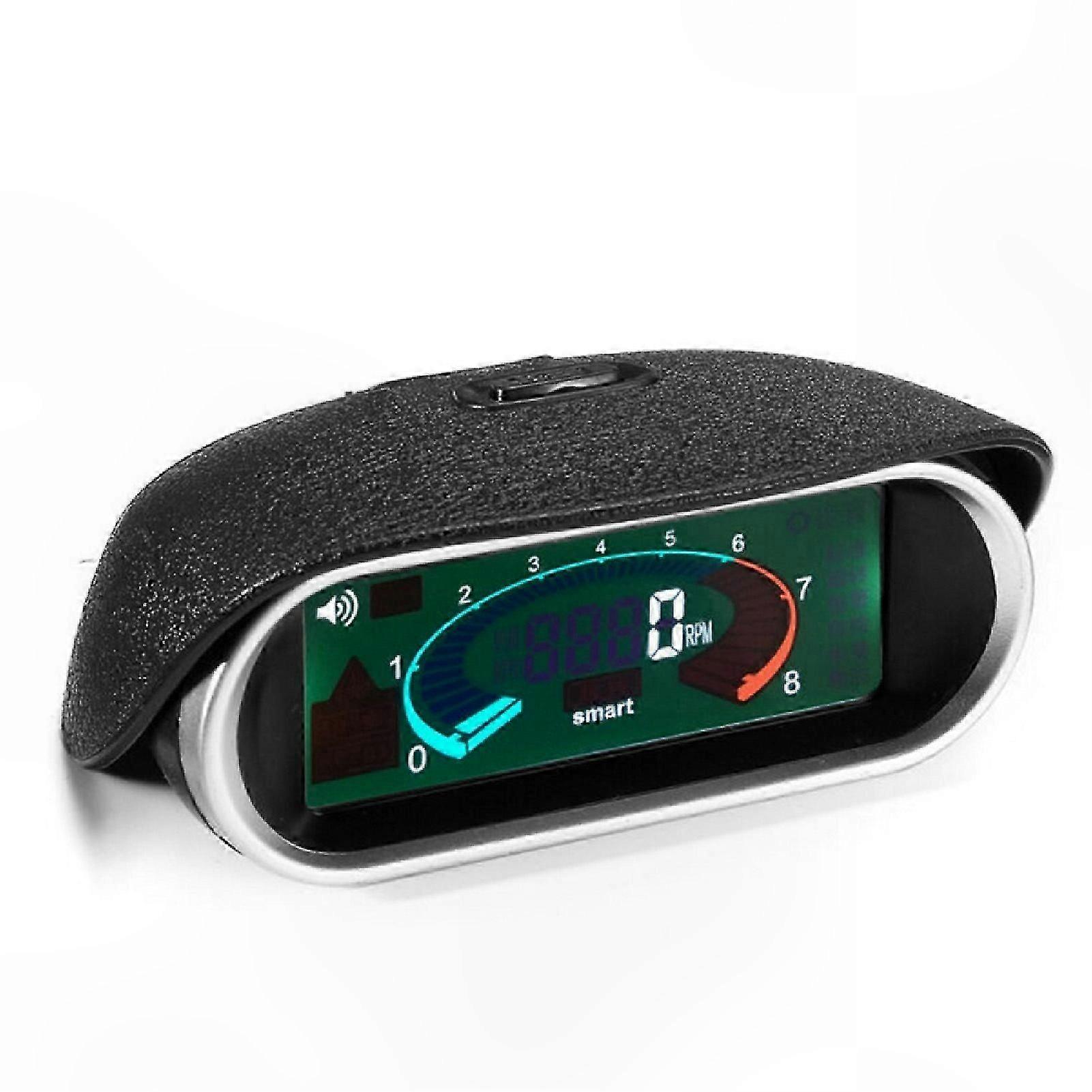 High-Precision LCD Tachometer for Cars with Anti-Vibration Feature and Digital Display
