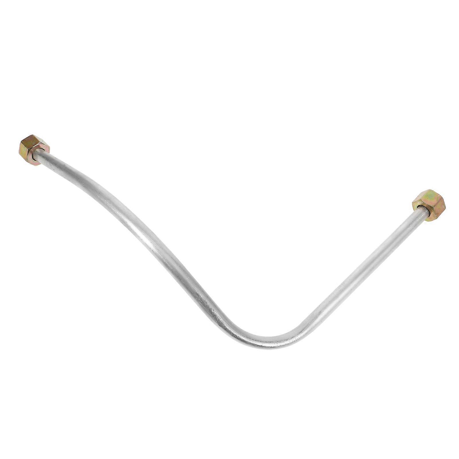 Hose Air Compressor Exhaust Tube Replacement For Workshop Use Silver Cylindrical Modern Design 1Set