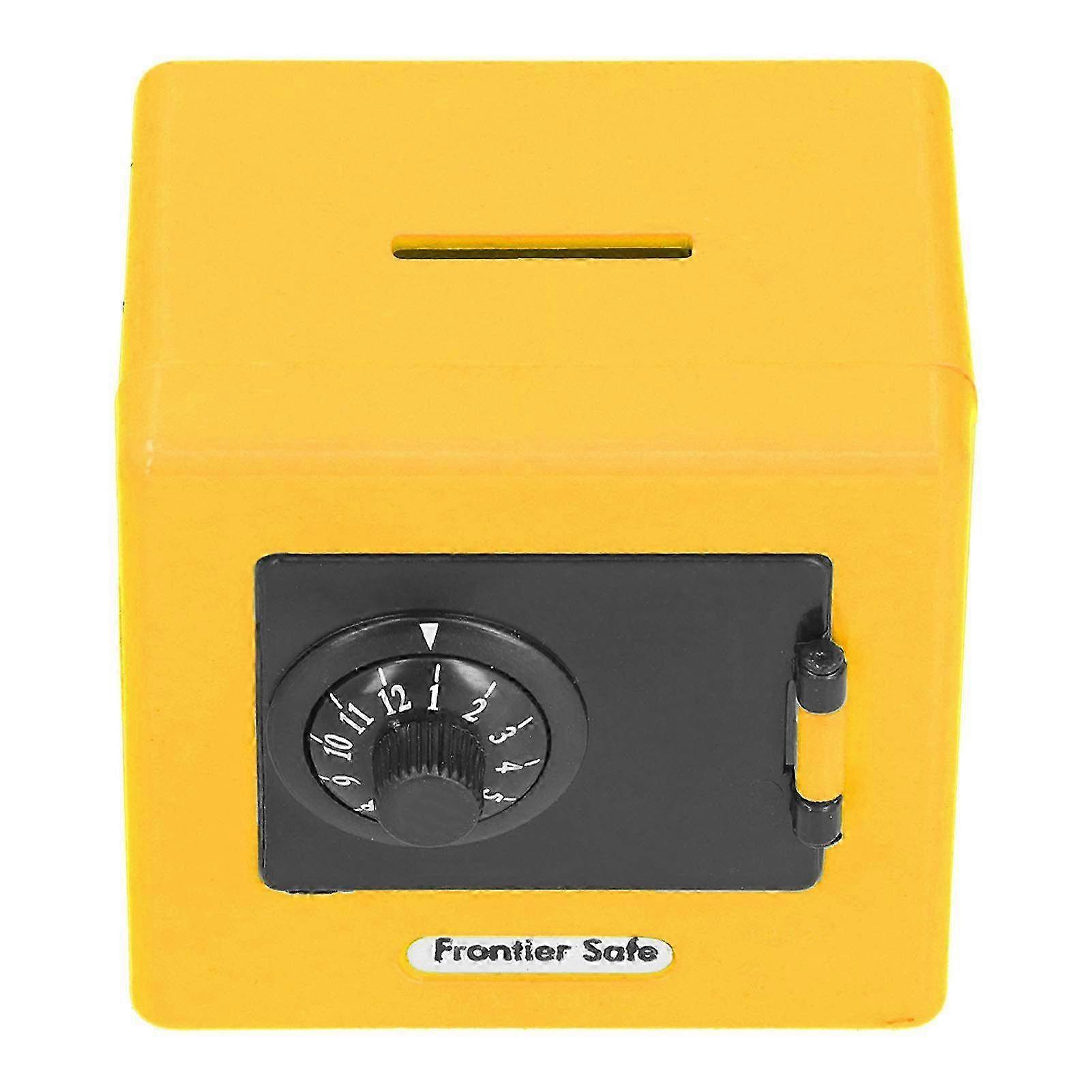 Children's Money Storage Case with Coded Lock - Simulation Safe Box for Coins & Cash Savings - Fun Savings Box for Kids