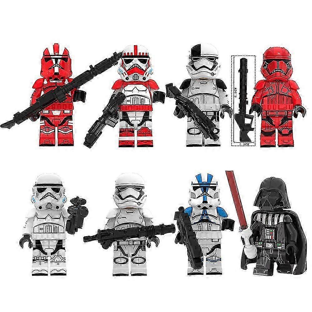 Star Wars Clone Troopers Mini Figures for Block Enthusiasts
