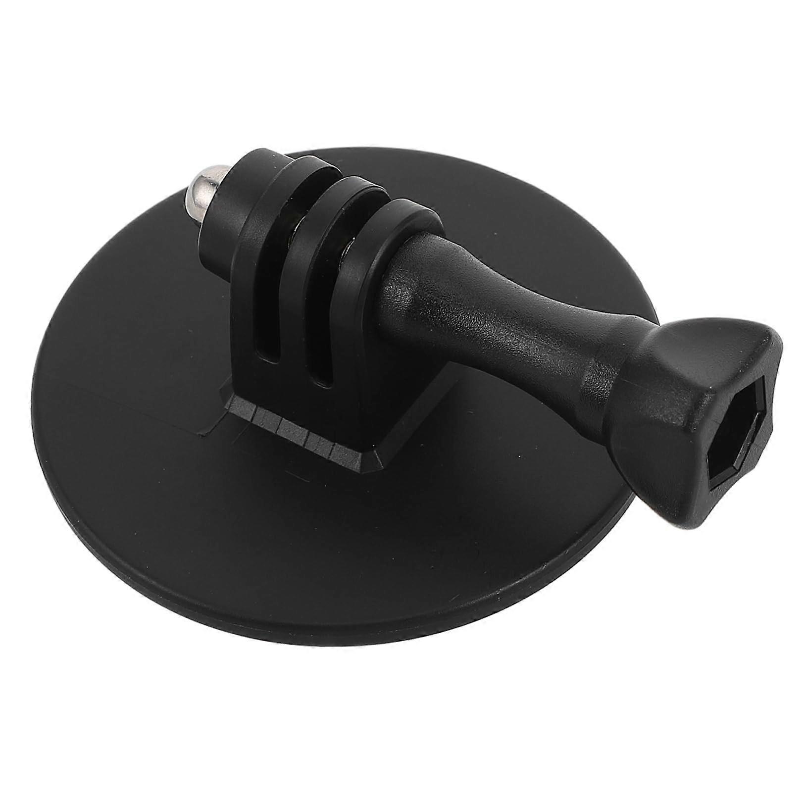 Adjustable action camera mount with PVC base for kayak and paddleboard, compatible with GoPro and other brands for outdoor sports.