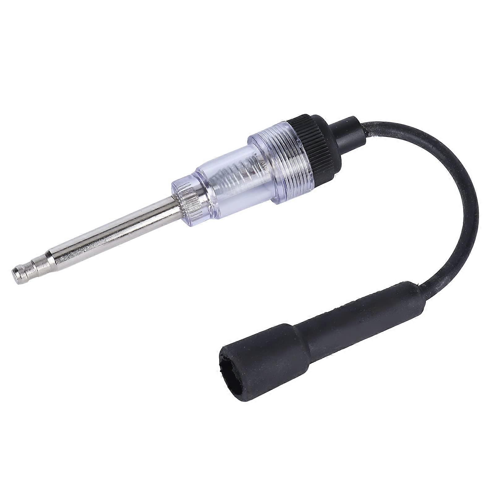 Inline Spark Plug Tester Plug in Engine Ignition Tester for Automobile, Cars, Motorcycles