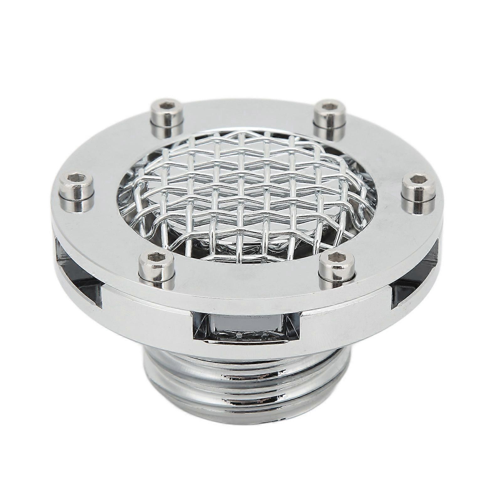 motorcycle fuel tank filler cover universal metal fine finish modification
