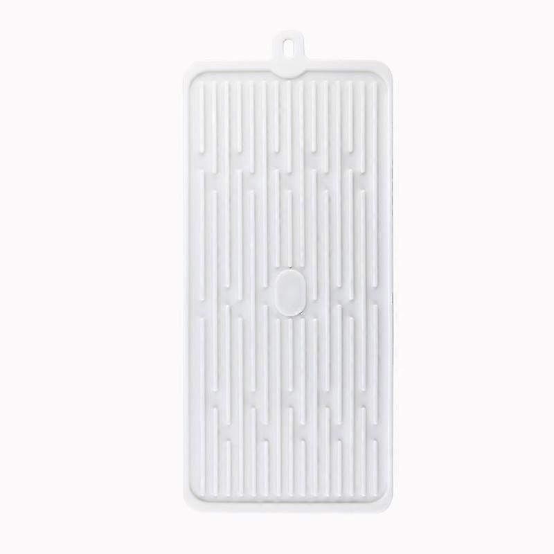 Large Silicone Drain Mat for Kitchen Counter - Versatile Dry Mat for Bar & Bowl Use, Easy Clean & Absorbent Design