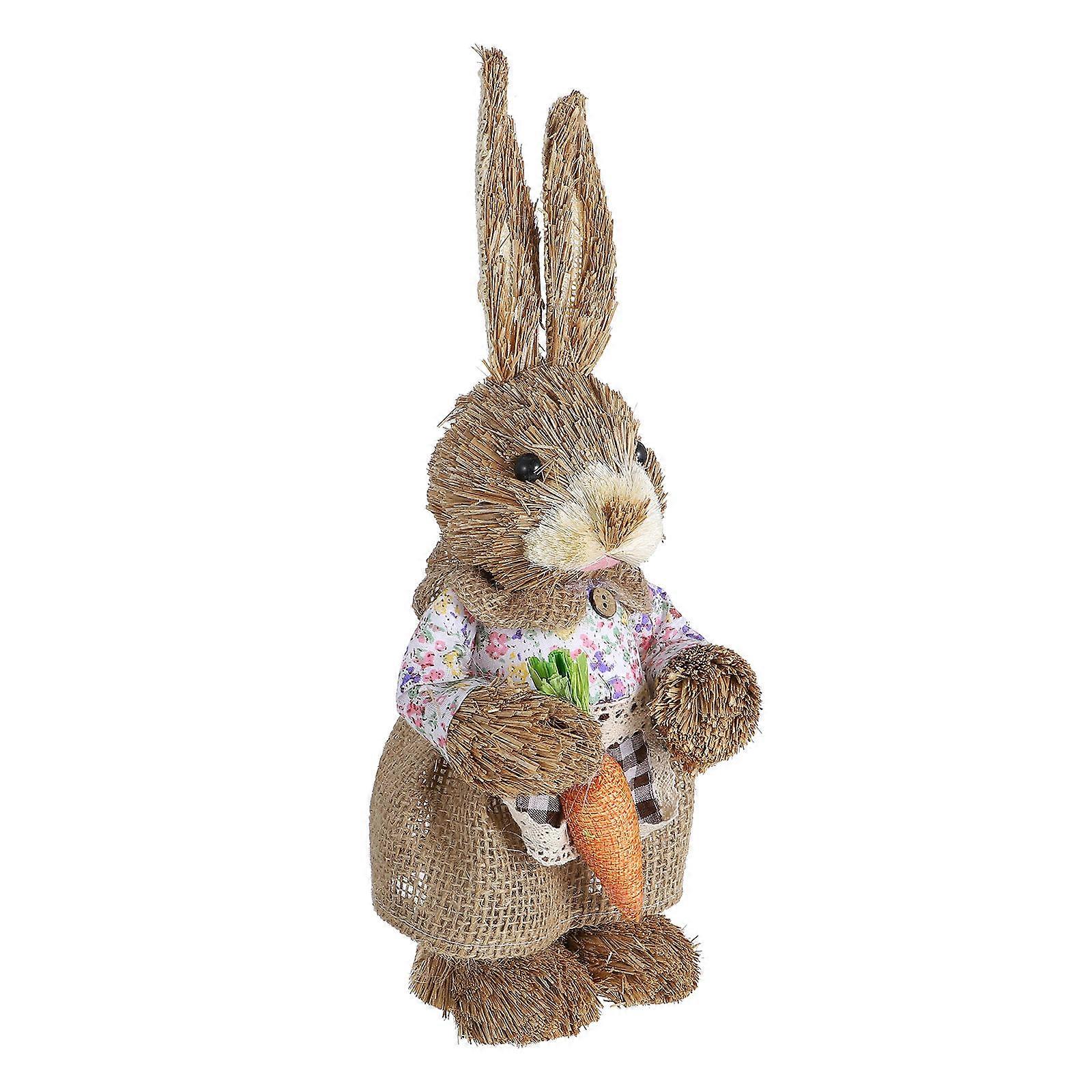 Easter Decor Figurine, Multi-Purpose Bunny Ornament for Various Settings, Quality Craft