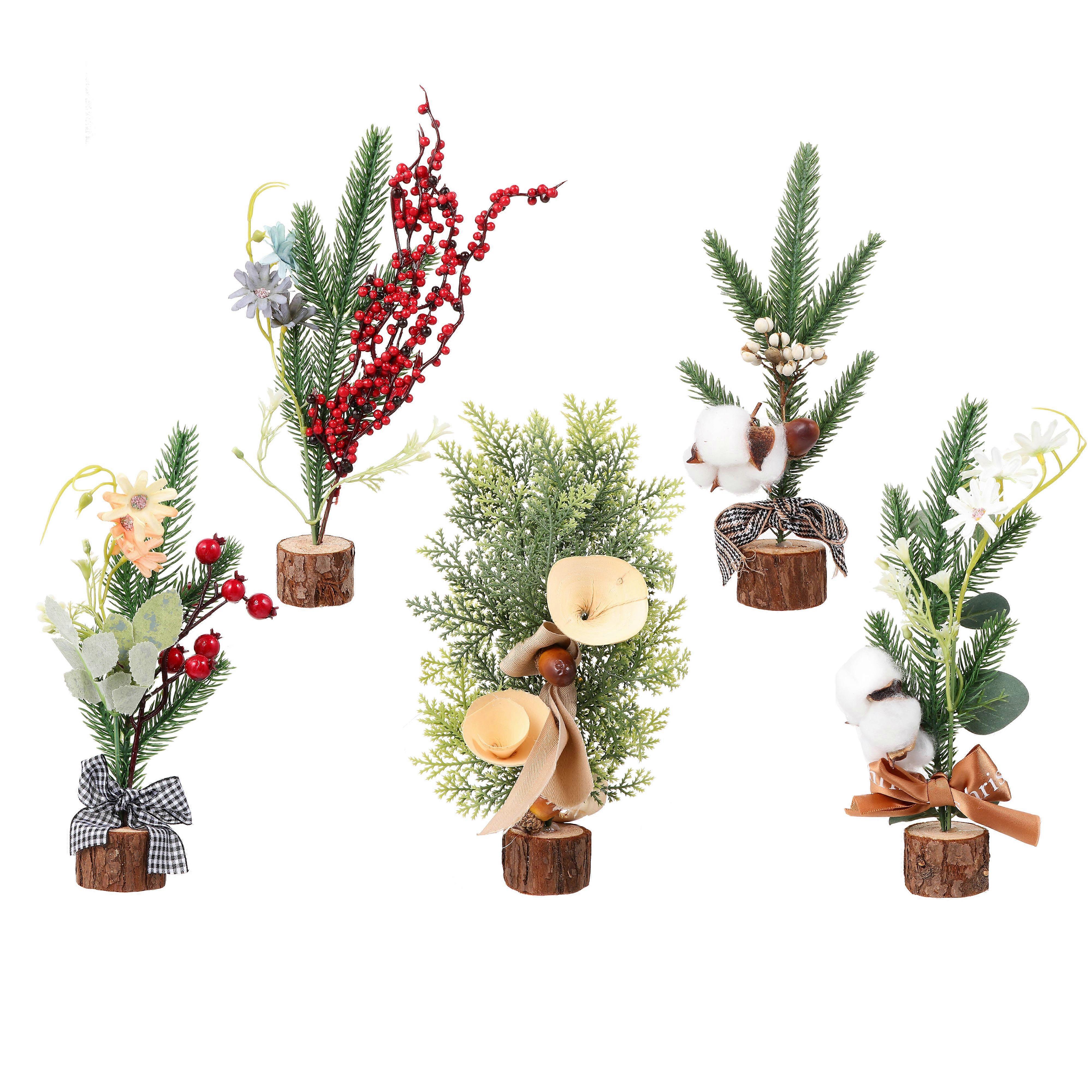 Lightweight Mini Trees for Embellishment, Suitable for Multiple Settings and Themes