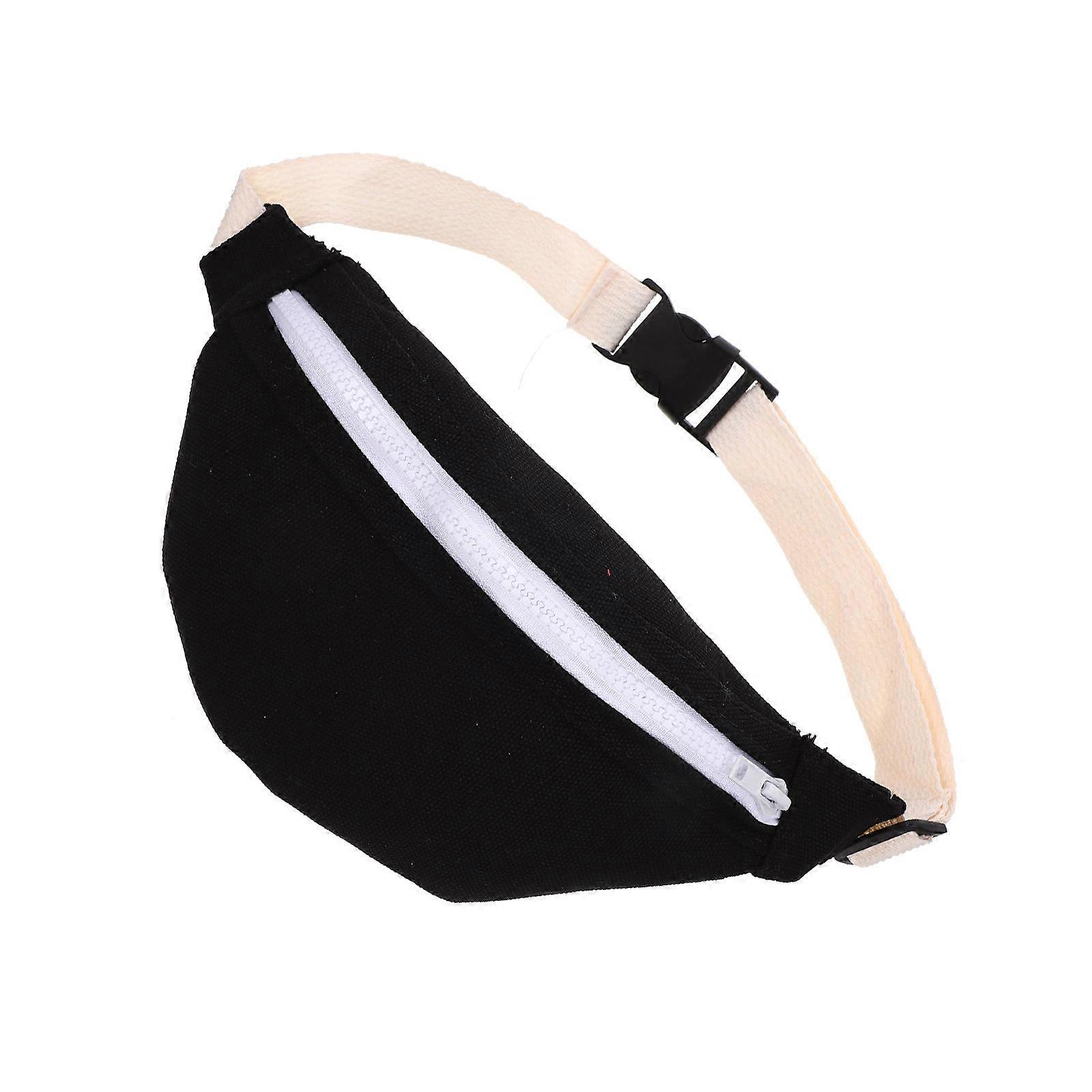 Lightweight Canvas Waist Bag for Boys – Durable Crossbody Chest Pack for Travel, School, and Daily Essentials Storage