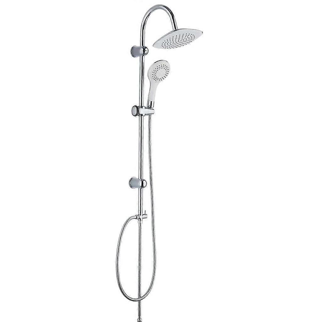 Hoga 60057 Teneriffa Overhead Shower Set Chrome Finish Overhead Shower System