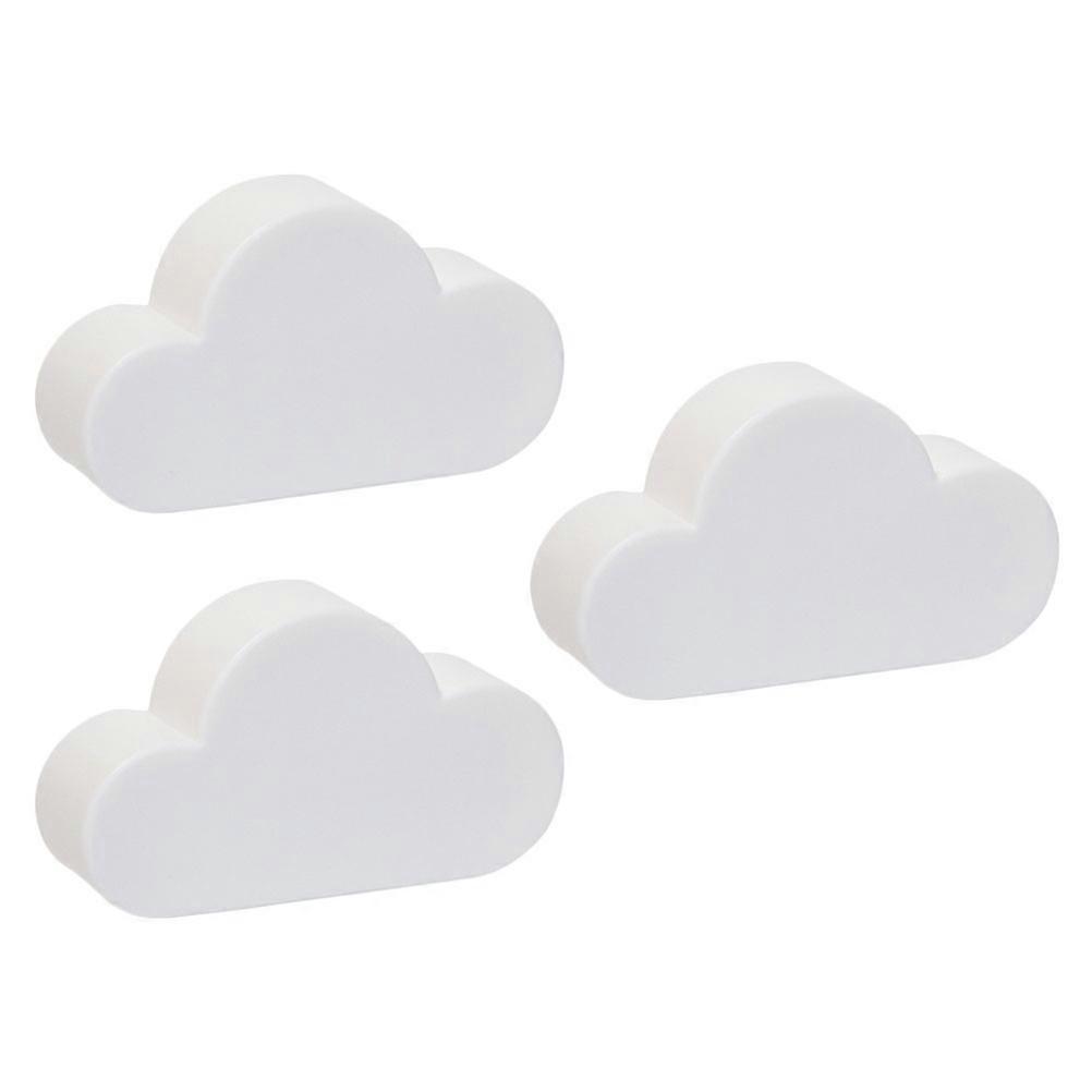 Unique Key Storage 3Pcs Wall Mountable Cloud Key Holders For Kitchen Delicate Design
