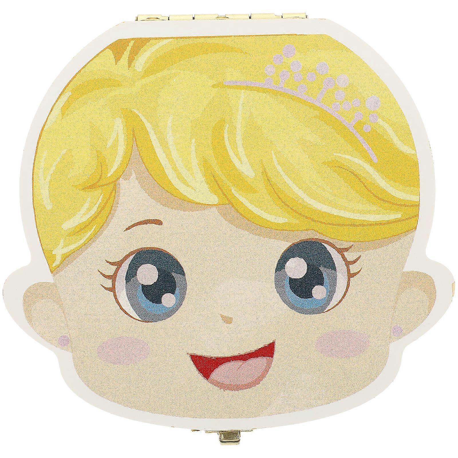 Memorial Baby Teeth Box Baby Teeth Container Box Baby Teeth Storage Case for Gift