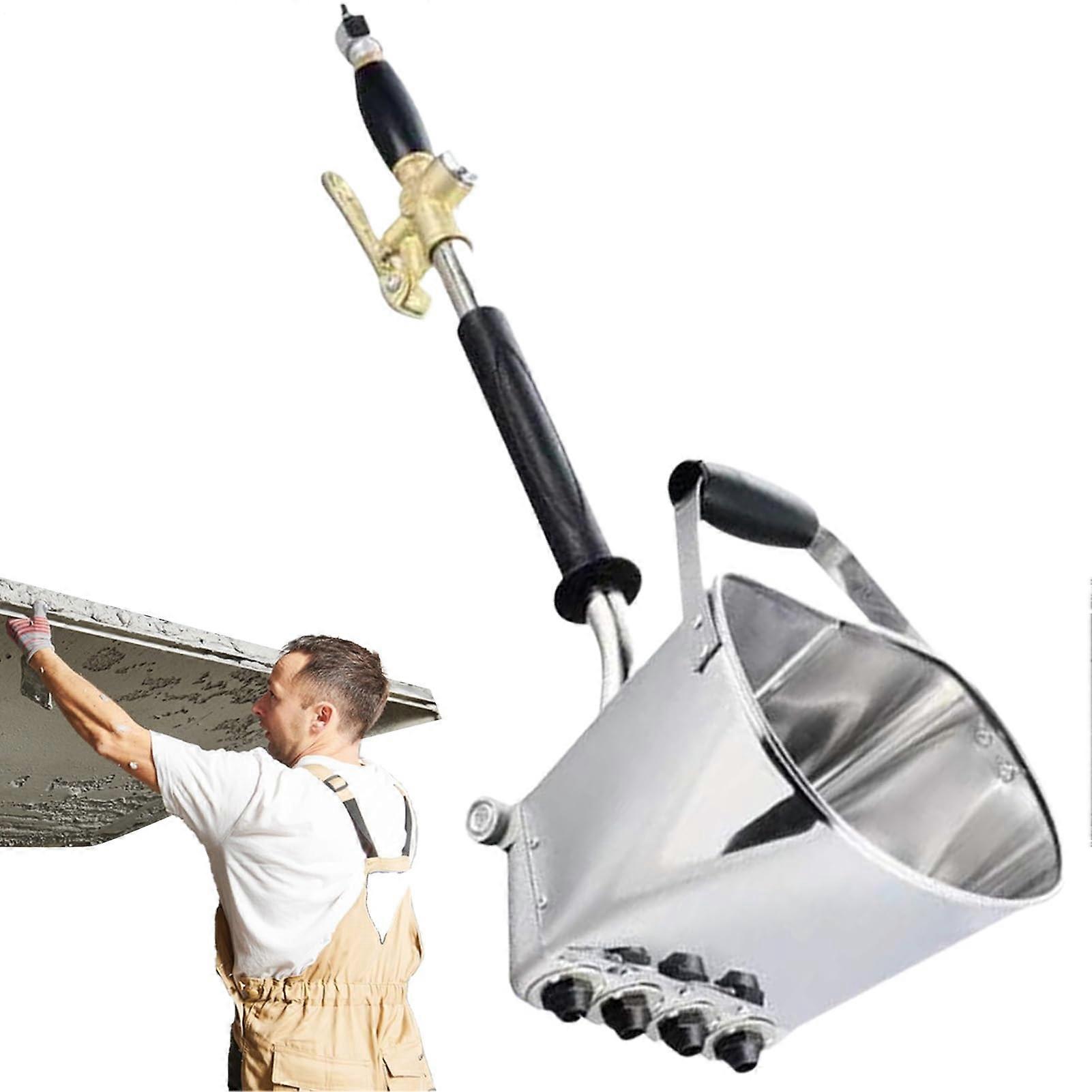 Concrete Sprayer, Texture Spray Tool, Cleaning Tool for Wall Renovation, DIY Projects, Ceilings  Floor Leveling