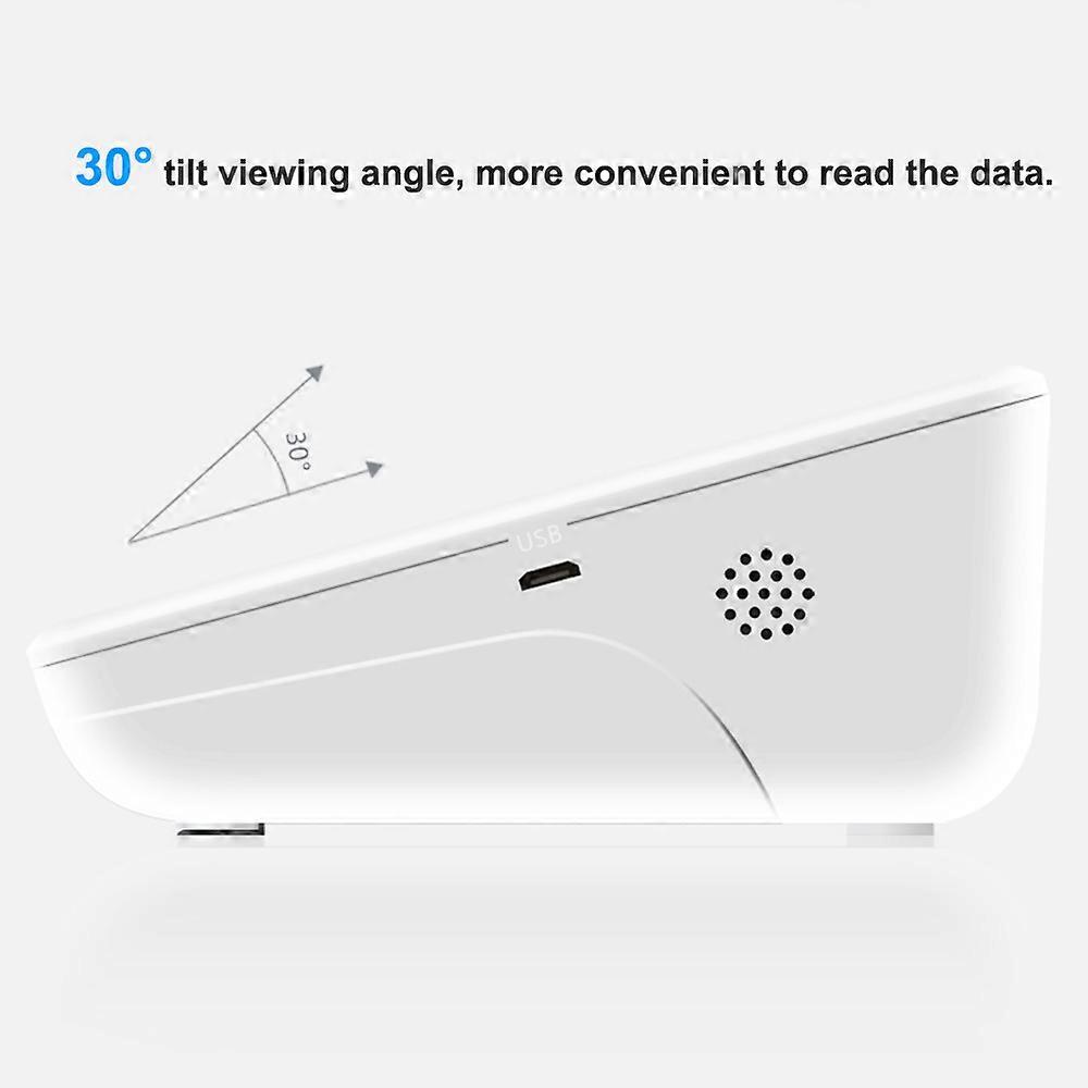 Upper Arm Style Automatic Electronic Monitor with Large LCD Display Digital Intelligent Blood Pressure Meter Measurement Tool