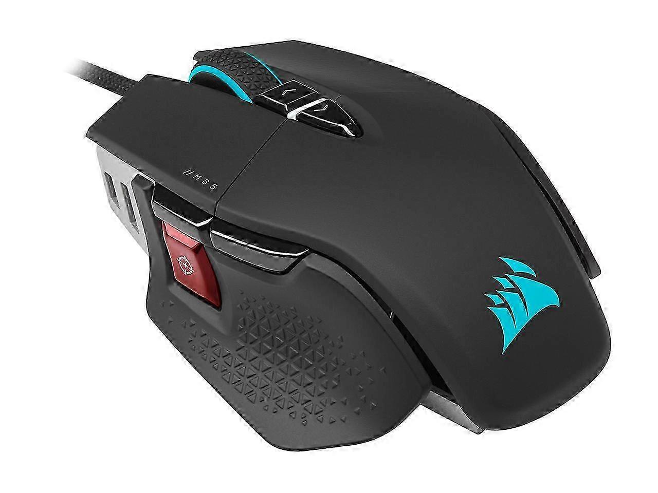 2025 Corsair M65 RGB Gaming Mice Ultra Tunable FPS Wires 26000 DPI Optical Sensor Mouse